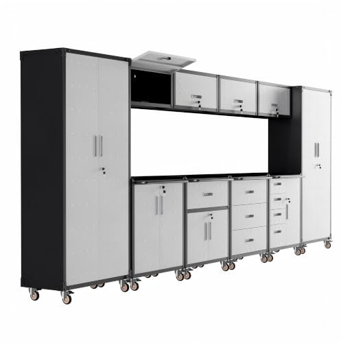 Flixelio 10-Piece Garage Storage Cabinet System: $1,274.99 Flixelio 10-Piece Garage Storage Cabinet System: $1,274.99