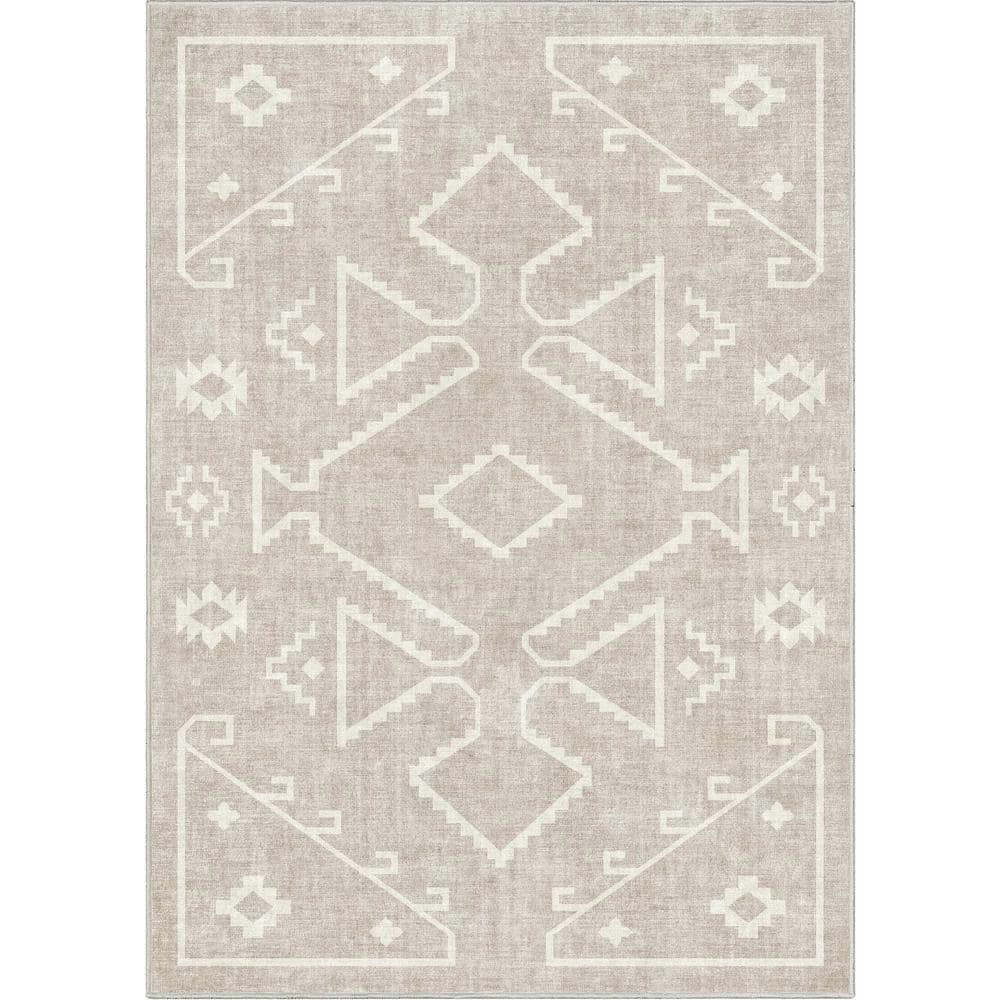 Apollo Bottineau 3x5-Foot Distressed Southwestern Area Rug: $79 Apollo Bottineau 3x5-Foot Distressed Southwestern Area Rug: $79