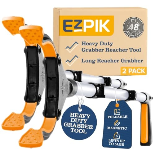 EZPIK Pro 48-Inch Foldable Grabber Reacher Tool 2-Pack: $46.71 EZPIK Pro 48-Inch Foldable Grabber Reacher Tool 2-Pack: $46.71