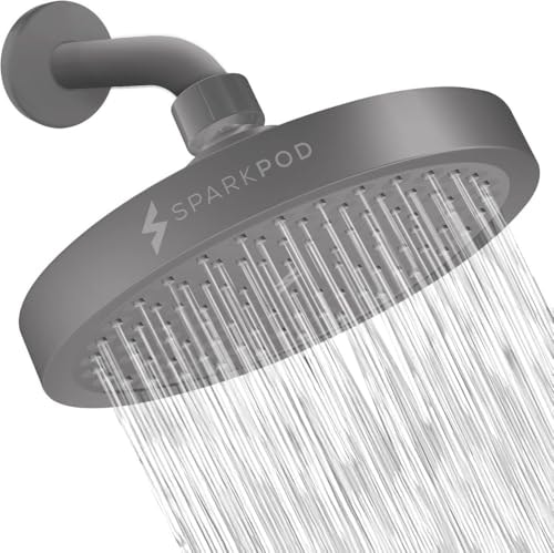 SparkPod 6-Inch Round Rain Shower Head: $33.99 SparkPod 6-Inch Round Rain Shower Head: $33.99