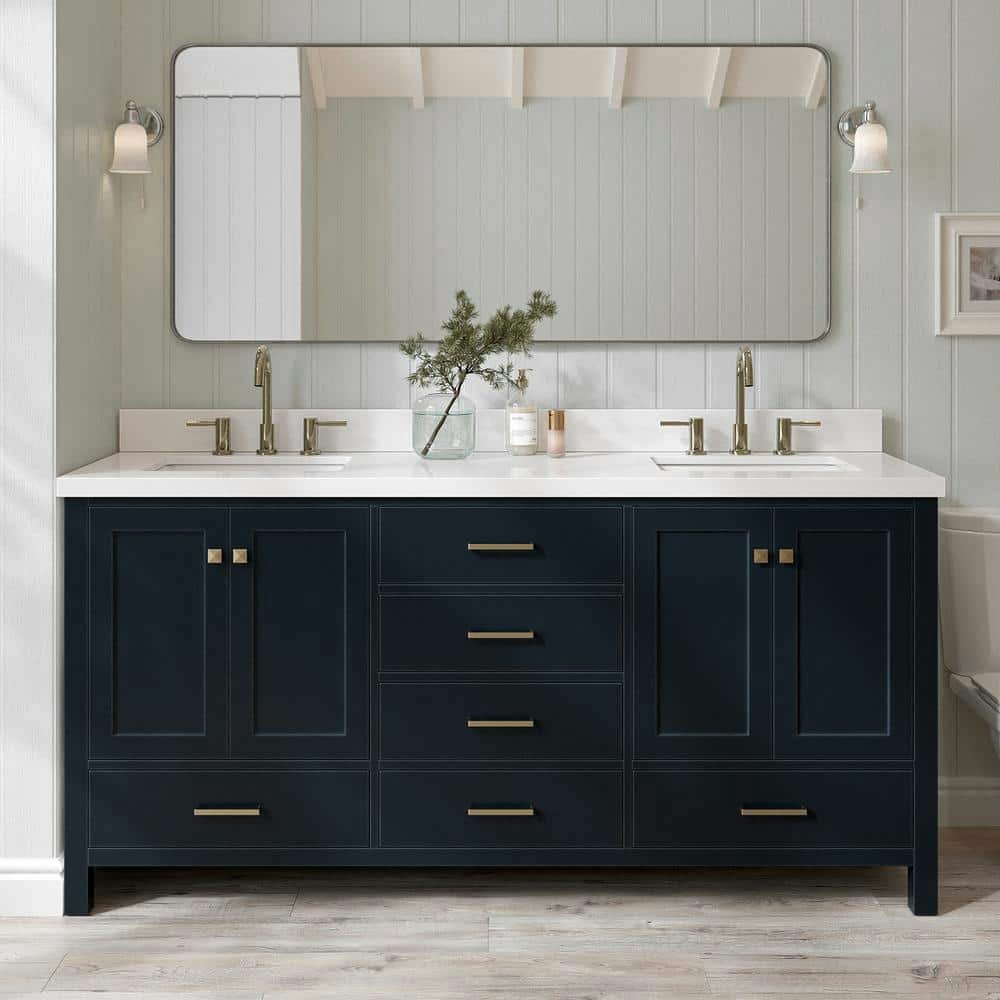 Cambridge 72-Inch Double Sink Freestanding Bathroom Vanity: $1,741 Cambridge 72-Inch Double Sink Freestanding Bathroom Vanity: $1,741
