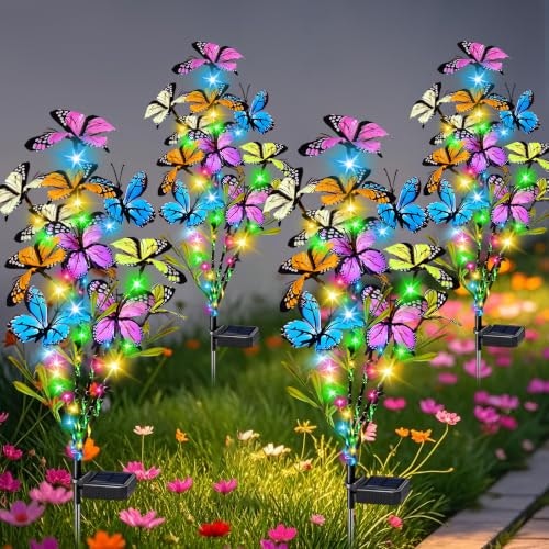 Solar Butterfly Garden Lights 4-Pack: $27.53 Solar Butterfly Garden Lights 4-Pack: $27.53