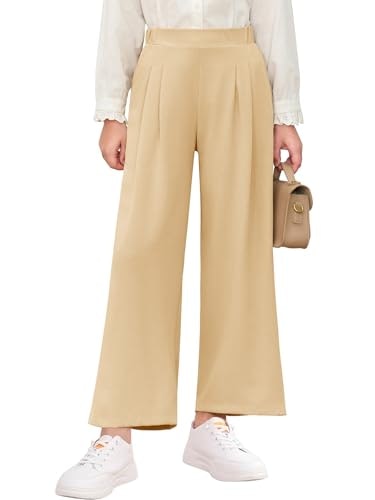 Haloumoning Girls Wide-Leg Uniform Dress Pants: $13.98 Haloumoning Girls Wide-Leg Uniform Dress Pants: $13.98