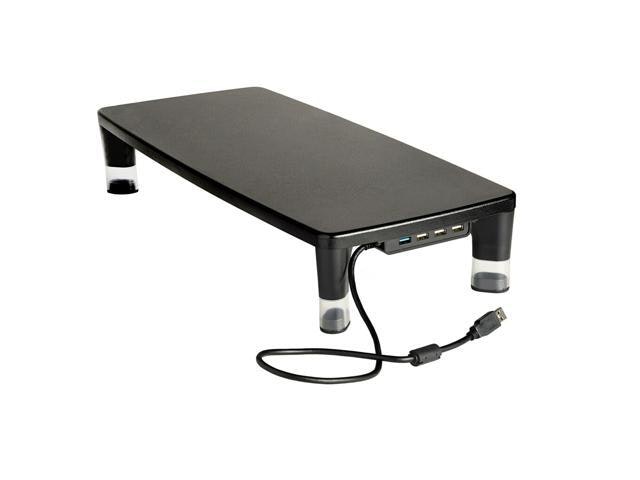 Adjustable Monitor Stand with 4-Port USB Hub: $41.99 Adjustable Monitor Stand with 4-Port USB Hub: $41.99