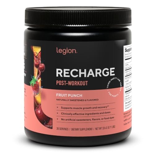 Legion Recharge Post-Workout Supplement 30-Serving Tub: $34.99 Legion Recharge Post-Workout Supplement 30-Serving Tub: $34.99