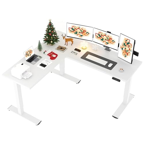 Sanodesk 71-inch Reversible L-Shaped Electric Standing Desk: $279.98 Sanodesk 71-inch Reversible L-Shaped Electric Standing Desk: $279.98