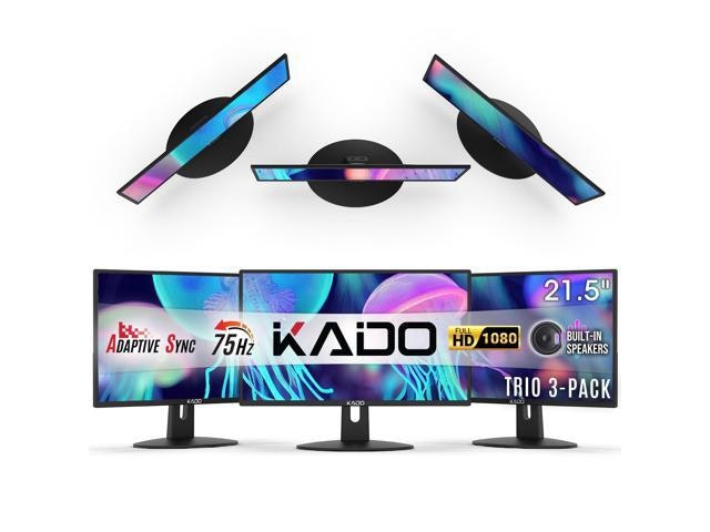 Trio 22-Inch 1080p 75Hz FHD IPS LED Monitor 3-Pack: $256.49 Trio 22-Inch 1080p 75Hz FHD IPS LED Monitor 3-Pack: $256.49