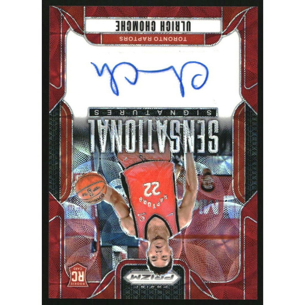 2024-25 Panini Prizm Sensational Signatures Choice Ulrich Chomche Autograph Card: $13.50