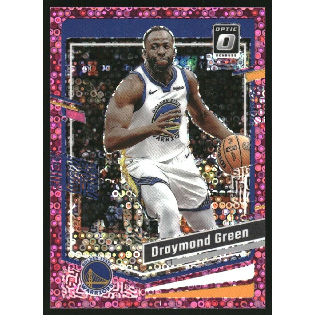 2023-24 Donruss Optic Fast Break Pink Draymond Green Card #57: $12 2023-24 Donruss Optic Fast Break Pink Draymond Green Card #57: $12