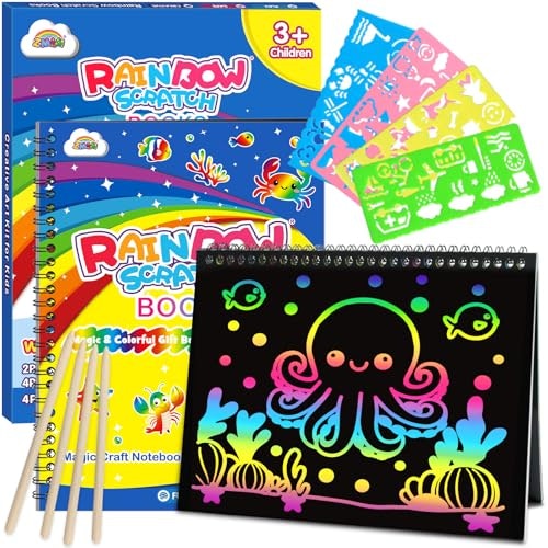 ZMLM Rainbow Scratch Paper Notebook 2-Pack: $8.49 ZMLM Rainbow Scratch Paper Notebook 2-Pack: $8.49