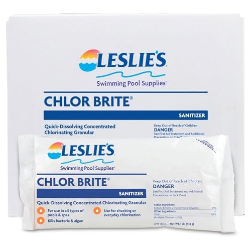 Leslie's Chlor Brite Pool Shock 12-Pack: $81.50 Leslie's Chlor Brite Pool Shock 12-Pack: $81.50