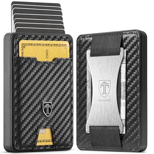 Travando Swype Slim RFID Blocking Metal Wallet: $23.68