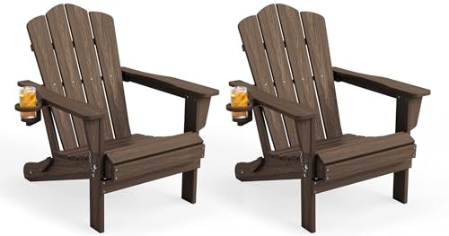 Kingyes Folding Adirondack Chair 2-Pack: $165.74 Kingyes Folding Adirondack Chair 2-Pack: $165.74