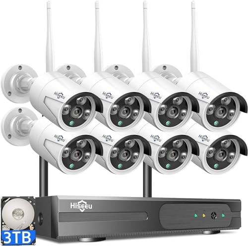 Hiseeu 8-Camera 5MP 4K NVR Home Security System: $299.99 Hiseeu 8-Camera 5MP 4K NVR Home Security System: $299.99