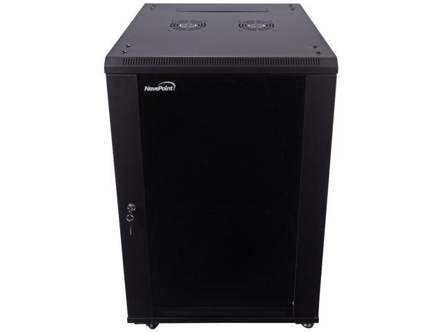 Navepoint 18U 600mm Deep Networking Cabinet: $670