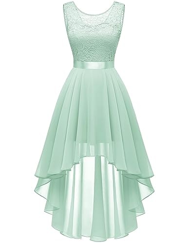 BeryLove Women's V-Back Chiffon Formal Cocktail Dress: $39.98