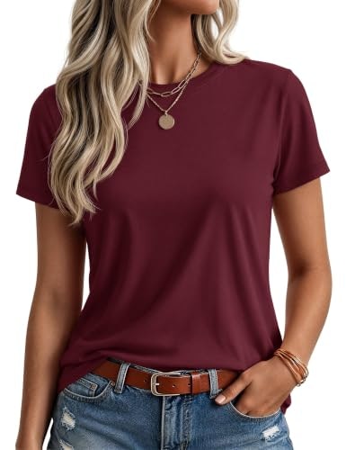 Yucolen Women's Cotton Short Sleeve T-Shirt: $14.97 Yucolen Women's Cotton Short Sleeve T-Shirt: $14.97