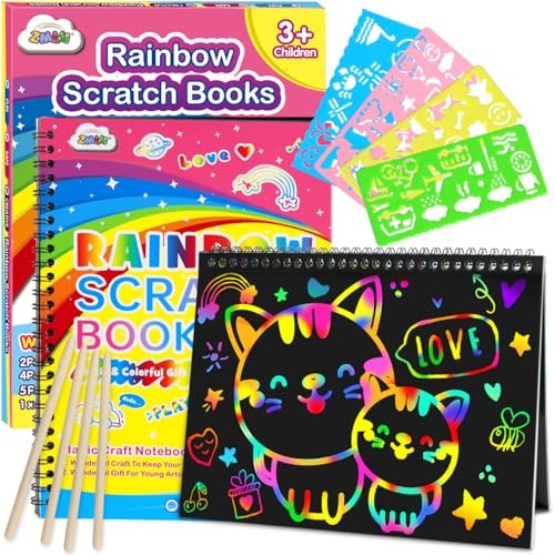 ZMLM Rainbow Scratch Paper Notebook 2-Pack: $8.49 ZMLM Rainbow Scratch Paper Notebook 2-Pack: $8.49
