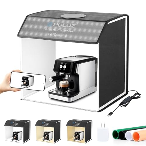 Puluz 16"x12"x16" Portable Dimmable LED Photography Light Box: $47.59 Puluz 16"x12"x16" Portable Dimmable LED Photography Light Box: $47.59