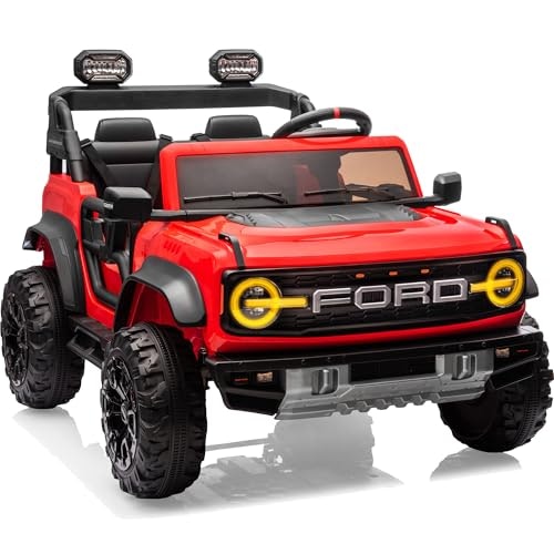 First Ride-On 24V Ford Bronco 2-Seater Electric Truck: $314.46 First Ride-On 24V Ford Bronco 2-Seater Electric Truck: $314.46