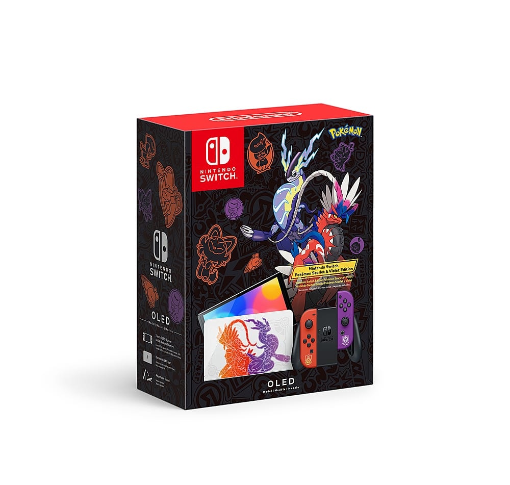 Nintendo Switch OLED Model Pokémon Scarlet & Violet Edition: $279.99 Nintendo Switch OLED Model Pokémon Scarlet & Violet Edition: $279.99