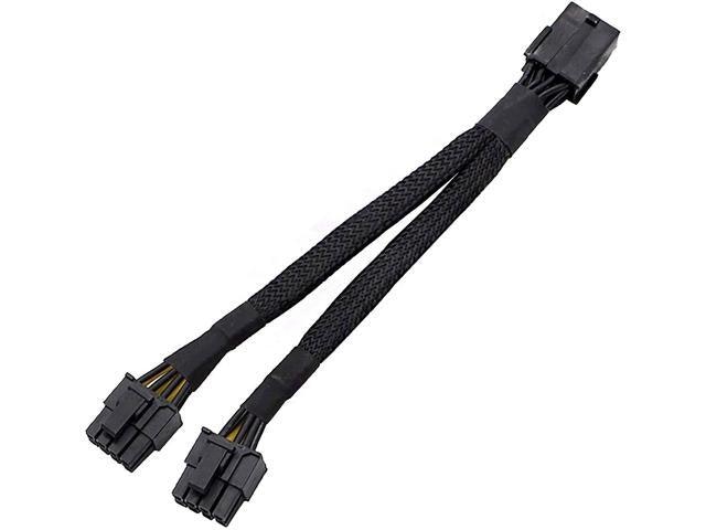 PCIe 8-Pin to Dual 8-Pin Graphics Card Power Splitter Cable: $17.99