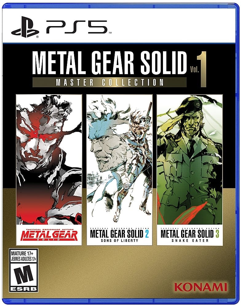 Metal Gear Solid Master Collection Vol. 1 PlayStation 5: $39.99