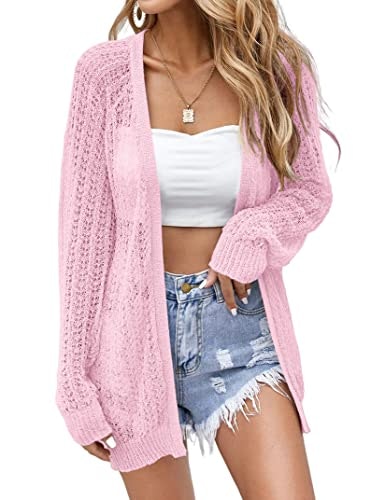 Women's Long Sleeve Crochet Cardigan: $23.99 Women's Long Sleeve Crochet Cardigan: $23.99