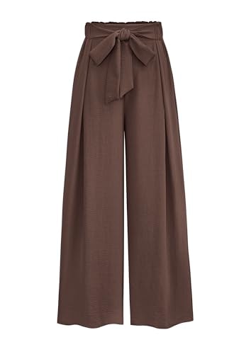 Prettygarden Women's Palazzo Wide Leg Work Pants: $29.58