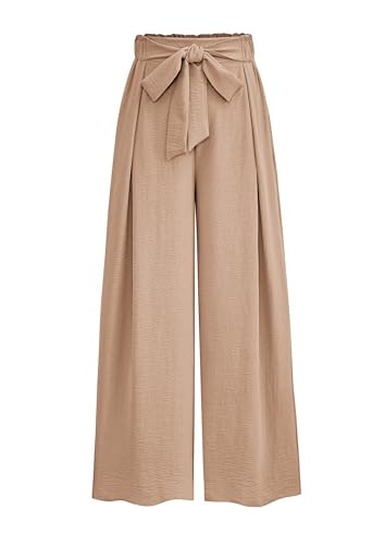 Prettygarden Women's Palazzo Wide Leg Work Pants: $29.58