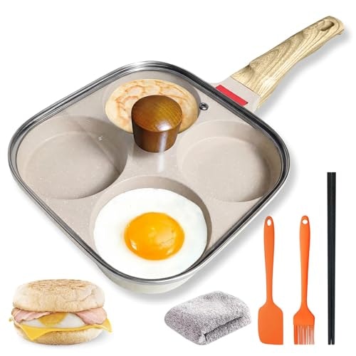 4-Cup Nonstick Egg Pan Set: $20.39 4-Cup Nonstick Egg Pan Set: $20.39