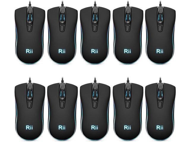 Rii RM105 Wired USB Optical Mouse 10-Pack: $79.89 Rii RM105 Wired USB Optical Mouse 10-Pack: $79.89