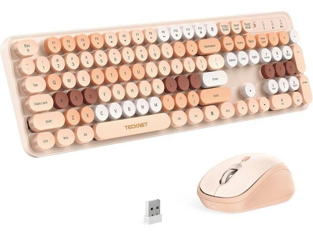 Tecknet Wireless Keyboard and Mouse Combo: $52.39 Tecknet Wireless Keyboard and Mouse Combo: $52.39