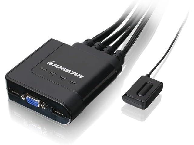 Iogear 4-Port USB KVM Switch with Cables and Remote: $123.50 Iogear 4-Port USB KVM Switch with Cables and Remote: $123.50
