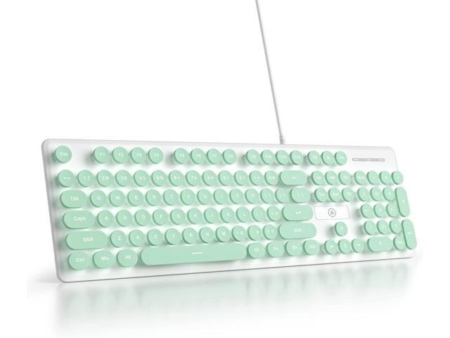 Mosptnspg Wired Retro Punk Backlit Membrane Keyboard: $44.37 Mosptnspg Wired Retro Punk Backlit Membrane Keyboard: $44.37