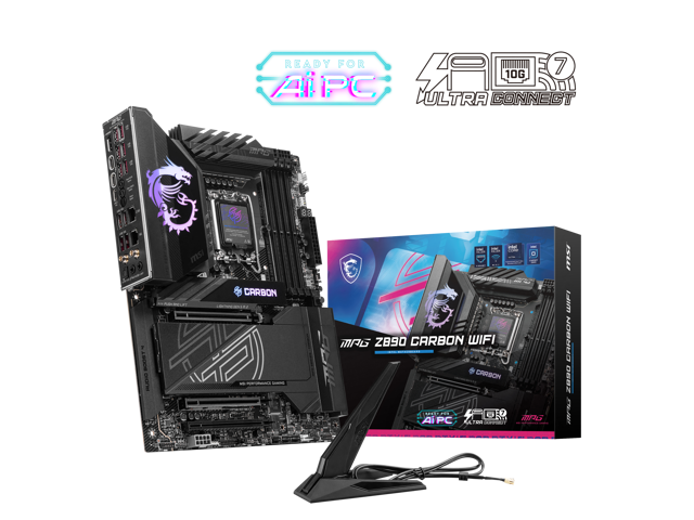MSI MPG Z890 Carbon WiFi Motherboard: $306.99 MSI MPG Z890 Carbon WiFi Motherboard: $306.99