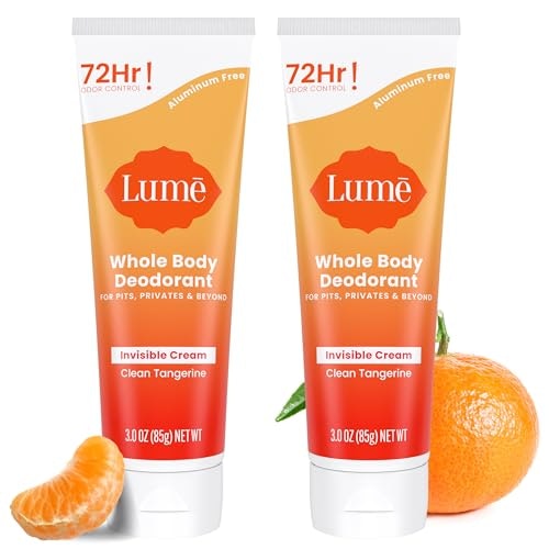 Lume Whole Body Cream Deodorant 3-oz. 2-Pack: $27.99