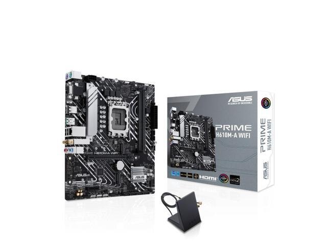 Asus Prime H610M-A WiFi mATX Motherboard: $209.99 Asus Prime H610M-A WiFi mATX Motherboard: $209.99