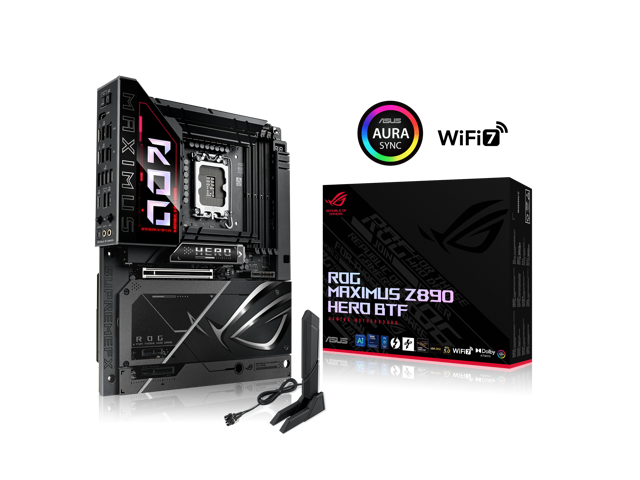 Asus ROG Maximus Z890 Hero BTF ATX Motherboard: $939 Asus ROG Maximus Z890 Hero BTF ATX Motherboard: $939