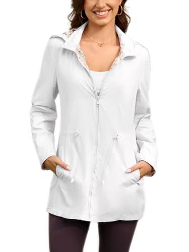Modern Bubble Women's Hooded Rain Jacket: $33.99