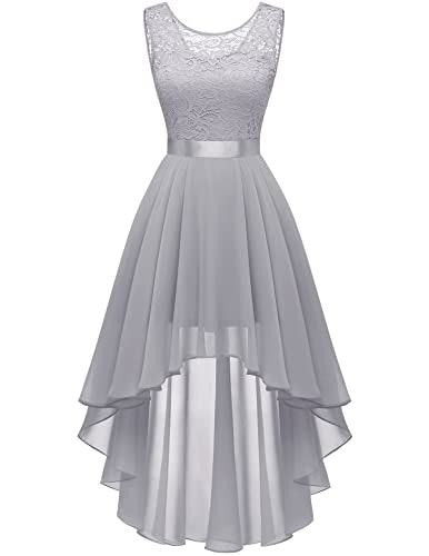 Women's Hi-Lo V-Back Lace Cocktail Dress: $41.59 Women's Hi-Lo V-Back Lace Cocktail Dress: $41.59