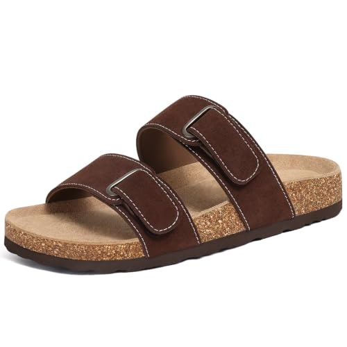 Odoly Unisex Cork Footbed Slide Sandals: $24.98