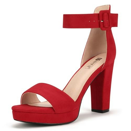 Idifu Women's IN4 Platform Chunky High Heels: $36.54