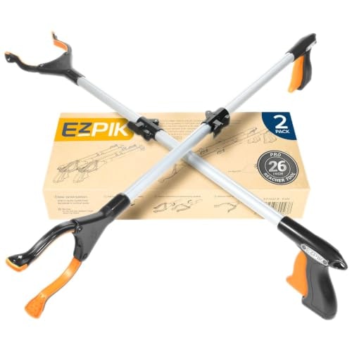 Ezpik 26-inch Reacher Grabber Tool 2-Pack: $28.01 Ezpik 26-inch Reacher Grabber Tool 2-Pack: $28.01
