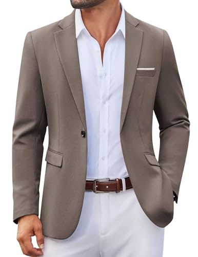Coofandy Men's Casual Lightweight One-Button Blazer: $48.99 Coofandy Men's Casual Lightweight One-Button Blazer: $48.99