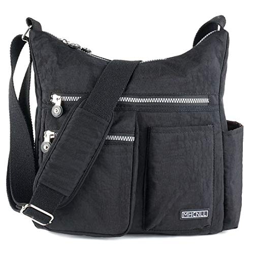 Mhcnll Women's Nylon Anti-Theft RFID Crossbody Purse: $19.98 Mhcnll Women's Nylon Anti-Theft RFID Crossbody Purse: $19.98