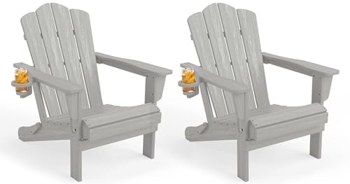 Kingyes Folding Adirondack Chair 2-Pack: $159.77 Kingyes Folding Adirondack Chair 2-Pack: $159.77