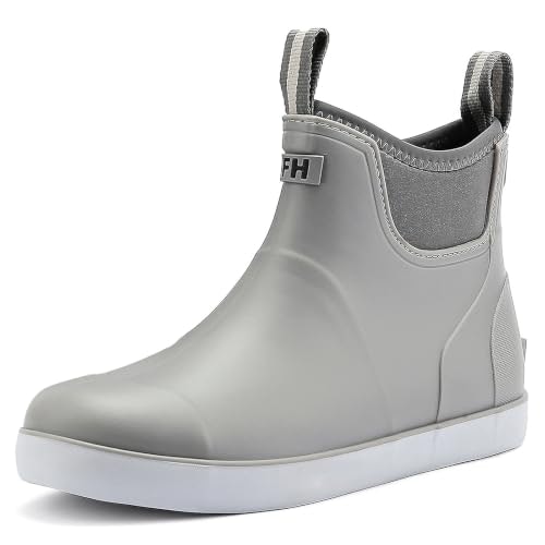 CKWLXQY Men's Waterproof Non-Slip Ankle Deck Boots: $29.74
