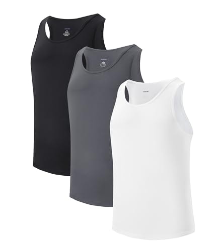 Modalsilky Men's Micromodal Tank Top Undershirt 3-Pack: $35.98 Modalsilky Men's Micromodal Tank Top Undershirt 3-Pack: $35.98