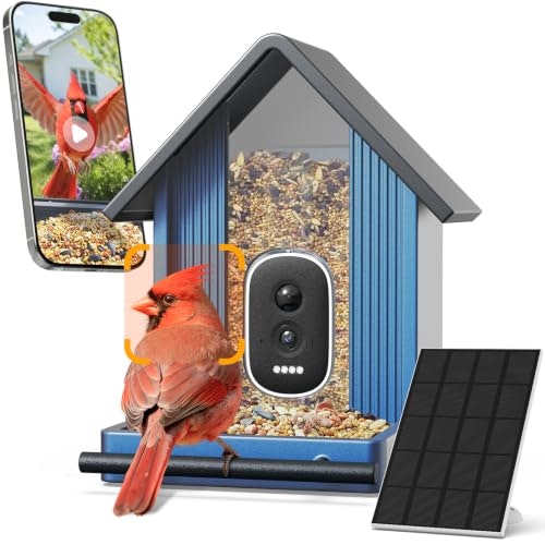 Smart Metal Bird Feeder with Camera: $99.99 Smart Metal Bird Feeder with Camera: $99.99